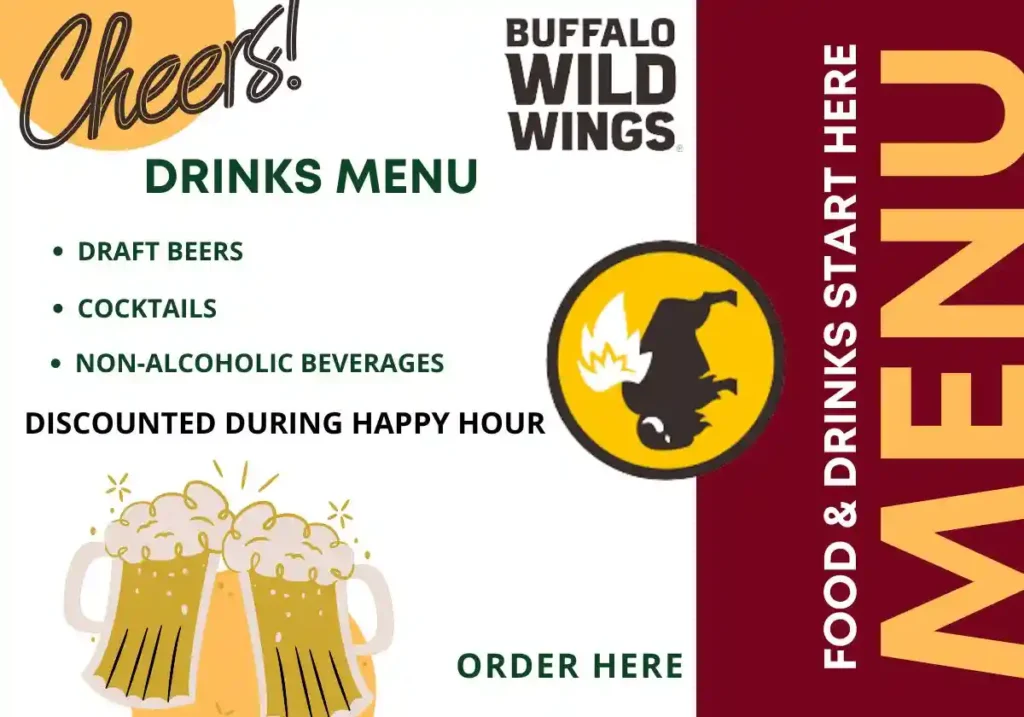 Buffalo Wild Wings Drinks Menu