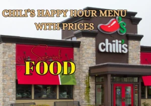 Chili’s Happy Hour Menu with Prices