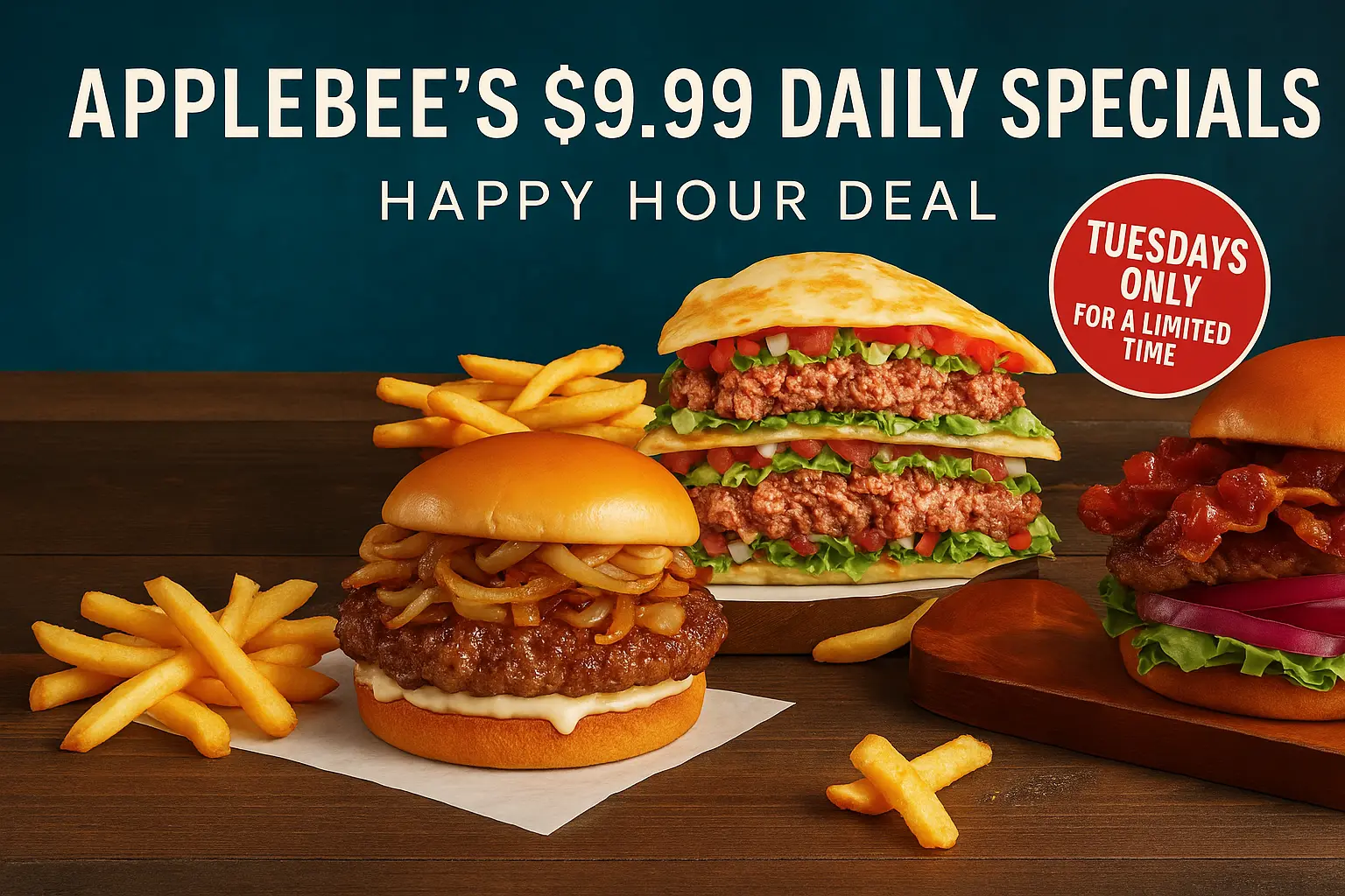 Applebee's $9.99 Daily Specials