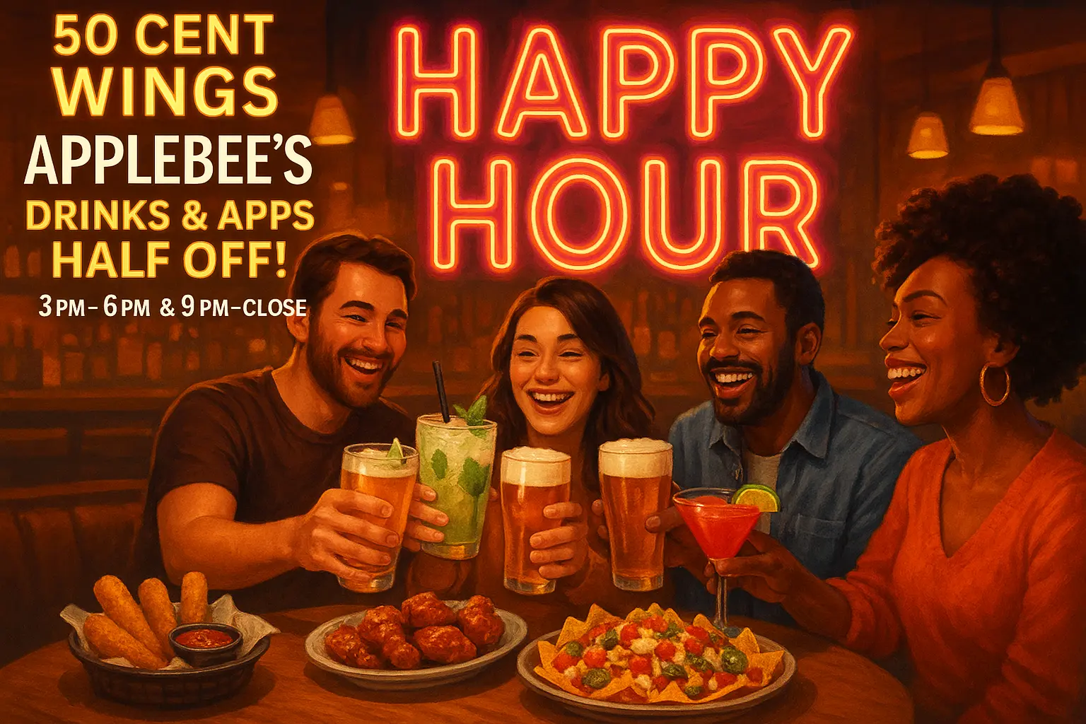 50 Cent Wings Applebee’s