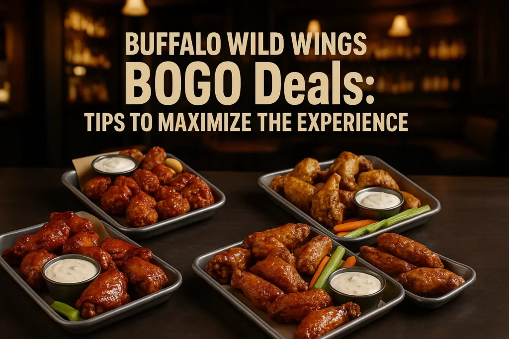 Buffalo Wild Wings BOGO: The Deal Every Wing Lover Needs to Know 2 Buffalo Wild Wings BOGO Deals