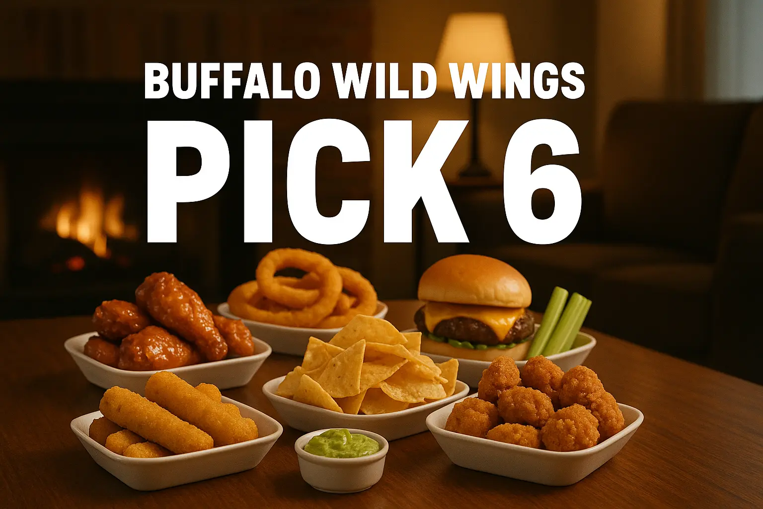 Buffalo Wild Wings Pick - 6