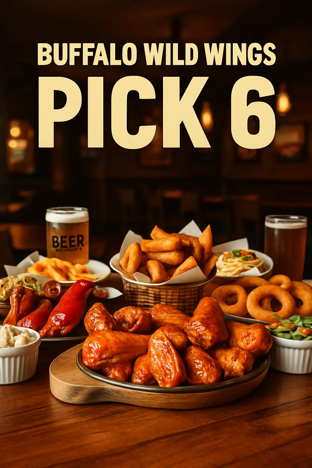 Buffalo Wild Wings Pick 6